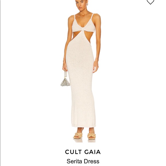 NWOT CULT GAIA - Serita Dress in Off White - Picture 9 of 9